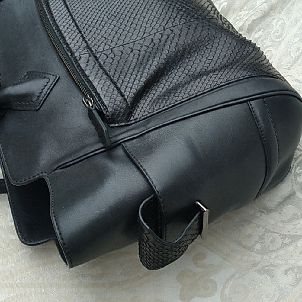 Reed Kraoff Leather Python Tote Bag - image 6